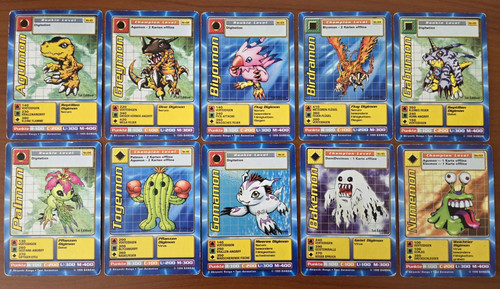 Bandai digimon sammelkarten - digimon,