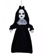 Schwarze Horror Puppe mit