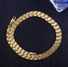 18k Goldkette Vergoldet