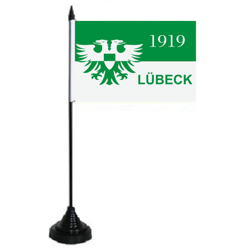 Tischflagge lübeck adler - lübeck,
