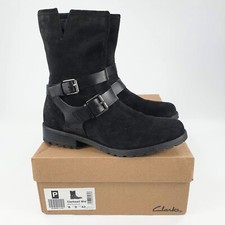Clarks Stiefel schwarz
