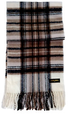 NEU! kuscheliger Fransenschal GOLDEN Italy Wolle/Acryl L/B: 168 x 32 cm