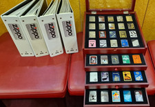 Zippo Sammlung Vitrine aus Holz 80 Stück Top zustand
