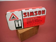 Alte kleine Blechdose "Simson"