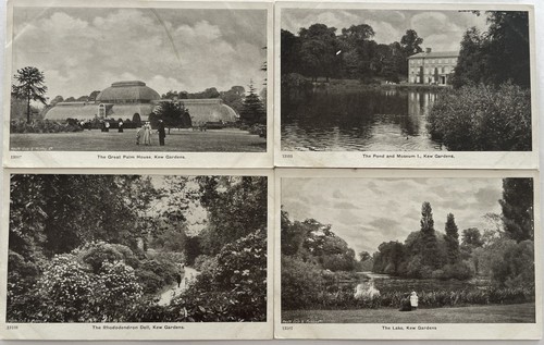 Postkarten lot kew - kew, gardens