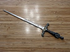 Brieföffner Dolch Messing Vintage