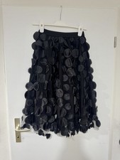 Midirock, schwarz, perforiert