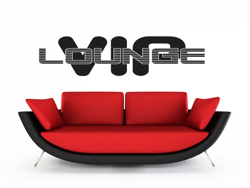 S193 wandtattoo vip lounge - wandtattoo, lounge"