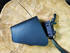 Seitentasche ORLETANOS CLEAN Blackline passend für Harley Davidson schwarz Biker