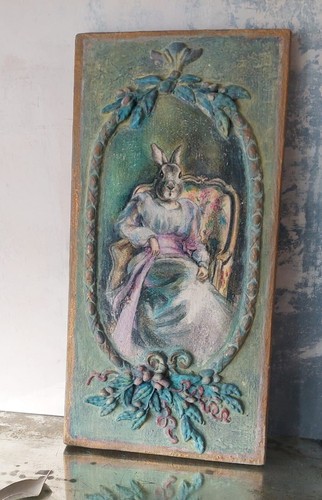 Ostern hase deko paneel bild - ostern,
