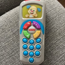 Fisher Price, Baby Kleinkind Spielzeug, elektronische Fernbedienung, Telefon