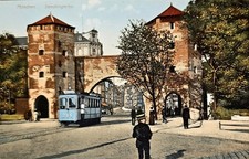 AK München Sendlinger Tor Tram 11 ca 1910