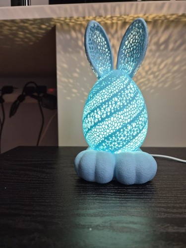 Osterhase mit füßen led - osterhase,