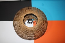 Deckenlampe Rattan Hedda Lampe Lampenschirm LED geeignet