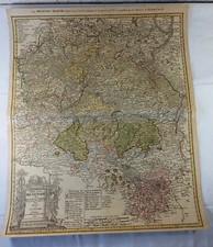 Original Kupferstich Landkarte