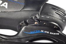 HUDORA Hockey-Skates, Schlittschuhe - Grau, Eishockey, Größe 32-35 vertellbar