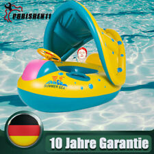 Baby Schwimmring mit Abnehmbarem Sonnendach Schwimmhilfe Schwimmsitz Kinder DHL