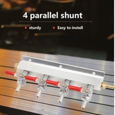 4 Wege Gas Splitter Gasverteiler Biersplitter Luftverteiler CO2 Verteiler 1/4