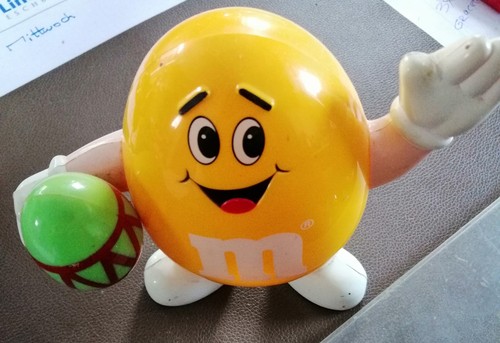 Spender cm vintage gelb - m&m,