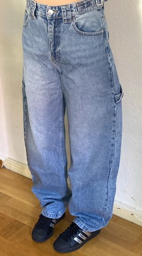 Bershka damen jeans high - high, waist