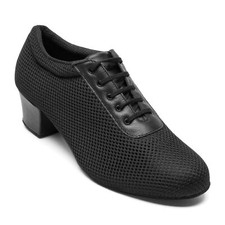 Damen Ballroom Tanzschuhe Swing Latein Training Schuhe Rumpf 9011 Tango schwarz