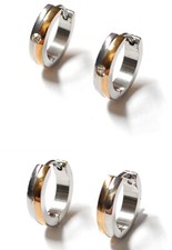 Edelstahl Creolen Schnapp