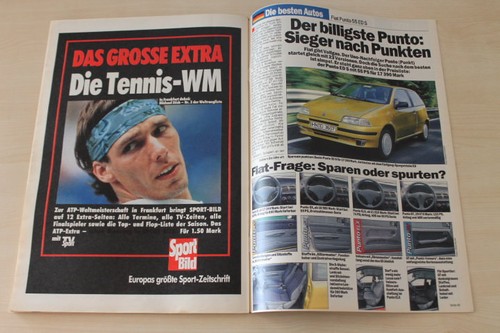 Auto bild 1993 fiat punto - bild,