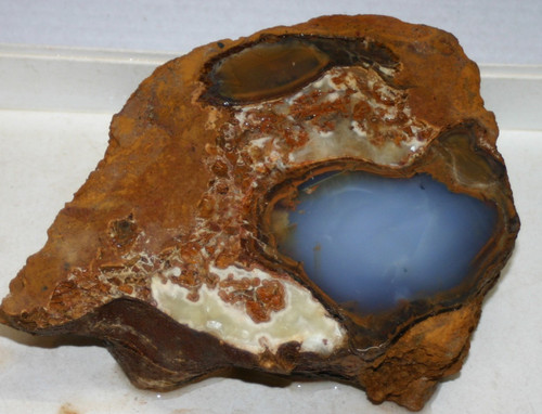 Chalcedon anschnitte platten - chalcedon,