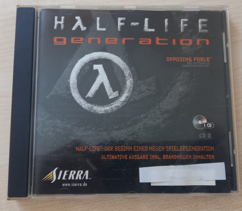 Rom half life - pc-cd-rom, "half-life