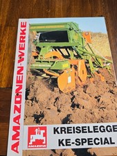 AMAZONE Amazonen Werke Kreiselegge KE-Special  Prospekt Brochure b