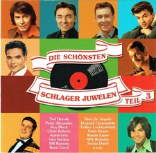(CD) Die Schönsten Schlager Juwelen Teil 3 - Gus Backus, Bill Ramsey, Roy Black