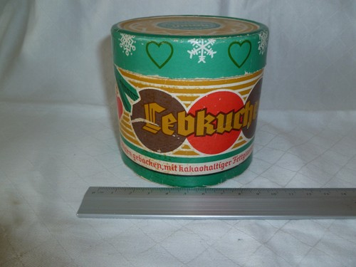 Ddr pappdose für - für, lebkuchen