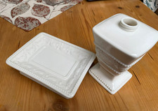 Geschirr Porzellan SEIFENSCHALE LENE BJERRE und Gefäß Duftstäbchen Badzubehör