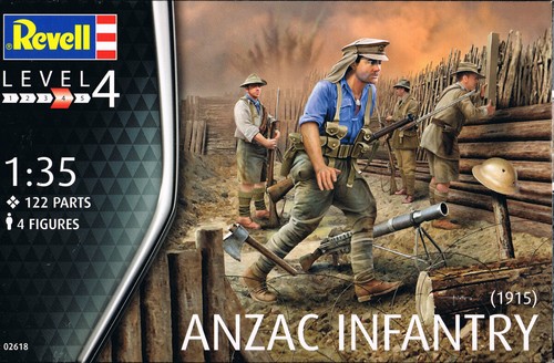 Revell anzac infantry 1915 - infantry,