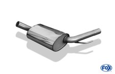 Fox Mittelschalldämpfer Auspuff Sportauspuff für VW Passat 35i 