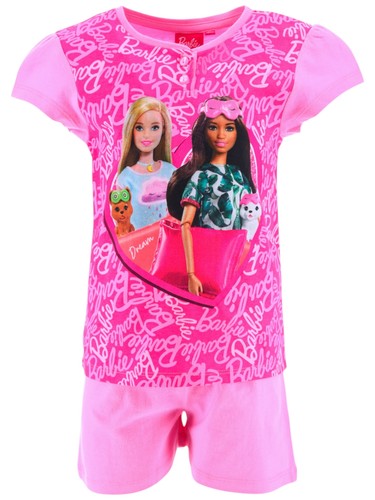 Barbie schlafanzug kurz - schlafanzug,