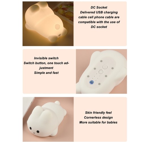 Nachtlicht hase lampe zum - hase,