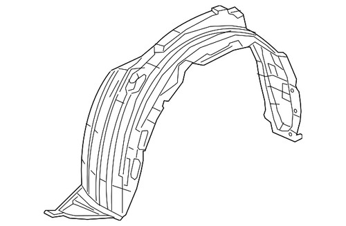 Genuine honda fender splash - honda,
