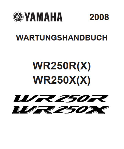 Werkstatthandbuch pdf yamaha - werkstatthandbuch,