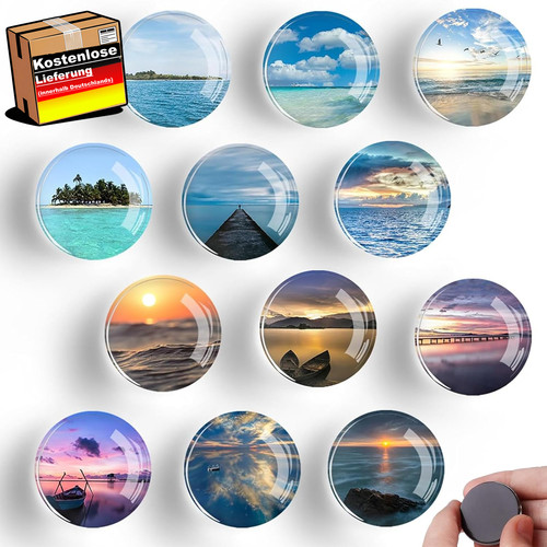 Kühlschrankmagnete bunt set