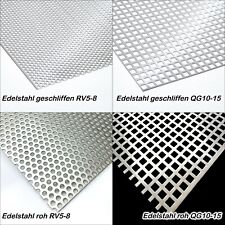 Lochbleche Edelstahl 1mm /