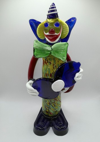 Murano stil glasclown - murano, musiker