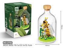 Wespe Bausteine Modell Biene