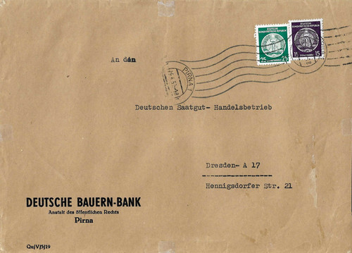 Ddr dienstmarken x 10 - mi., 6