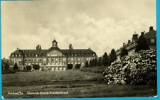 1x Ansichtskarte Zwickau "Heinrich-Braun-Krankenhaus", DDR 50er Jahre