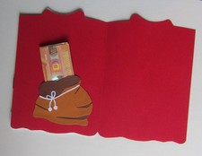 Geldgeschenk Verpackung 3D Nikolaus Karte Weihnachtsmann Weihnachten 0.1.3