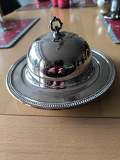 Versilberte Kaviarschale Oder