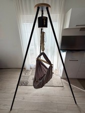 Nonomo Federwiege, Tipi-Gestell, Move-Motor, Grau