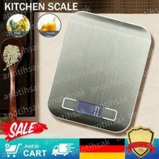 Digitale Küchenwaage 10kg/1g Haushaltswaage Digitalwaage mit Tara Funktion