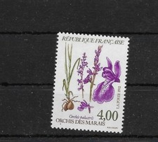 FRANKREICH 1992 PFLANZEN MARKE MIT KNABENKRAUT